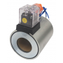 CEWKA ELEKTROZAWORU 6/2 24V 36W TRZPIEŃ 31 MM WTYCZKA + NAKRĘTKA Z ORINGIEM